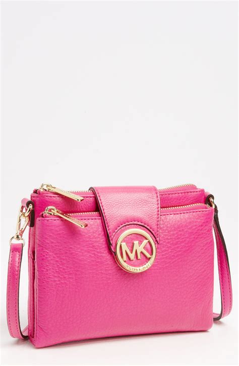 michael kors handbags bright pink|pink Michael Kors outlet.